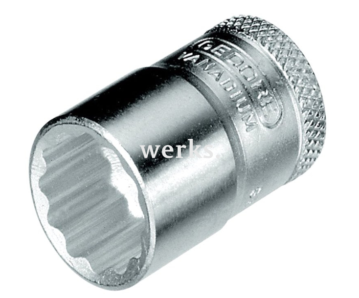 Головка торцевая двенадцатигранная D 30 5/8AF 3/8" профиль UD 5/8" Gedore 6233260