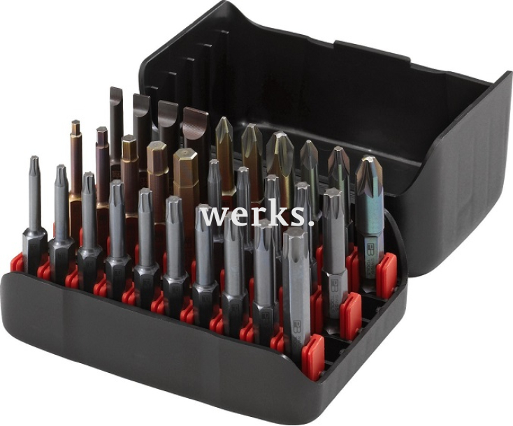 Набор сменных бит SL PH PZ TX HEX формы E6,3 PB Swiss Tools PB E6.990 30 шт.