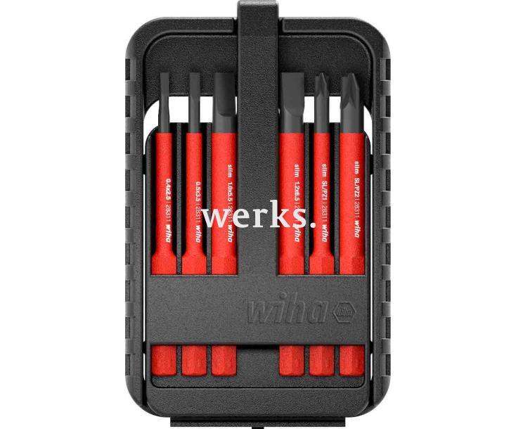 Набор бит VDE Wiha slimBit electric slimVario TORX 2831 43154, 6 предметов