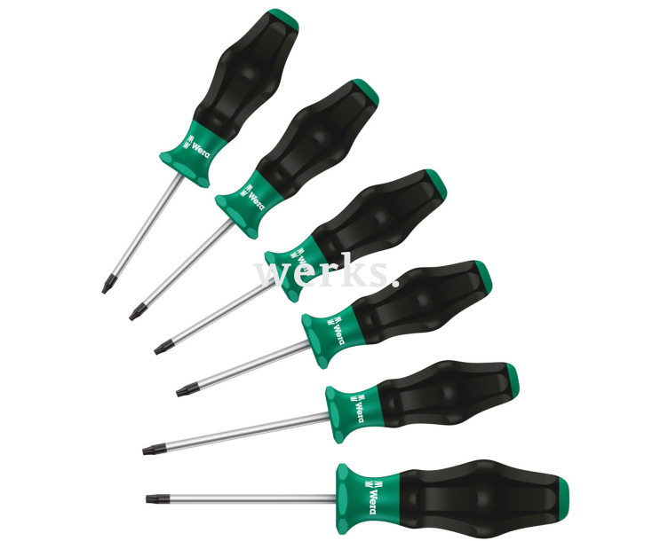 Набор отверток SL PZ Wera Kraftform Comfort 1334/1355/6 WE-031552