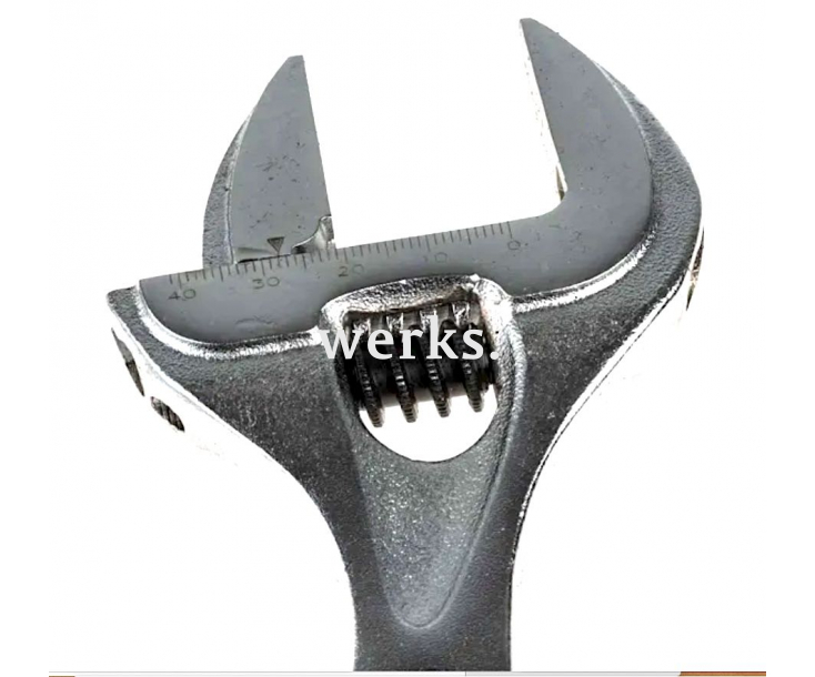 Ключ гаечный разводной короткий с зубчатой рейкой 40 мм Facom 113AS.8C