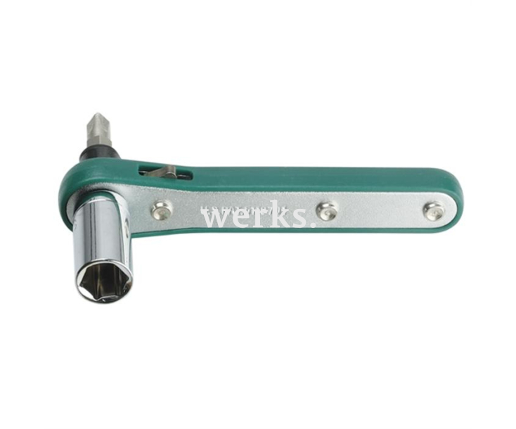 Трещотка двусторонняя с битами ProsKit 1PK-202A