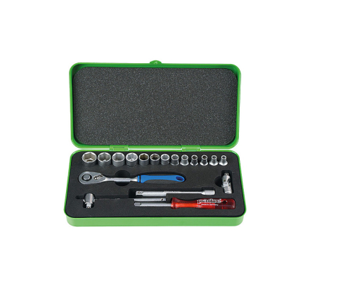 Набор головок 4-14mm 1/4