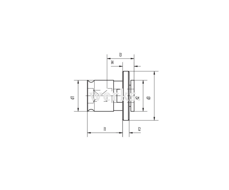 Вставка для метчиков Kintek IBC1-9X7