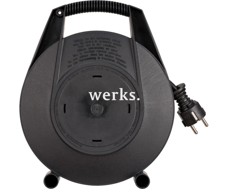 Удлинитель сетевой на катушке 10 м IP20 Brennenstuhl Vario Line H05VV-F 3G1,5 1093230