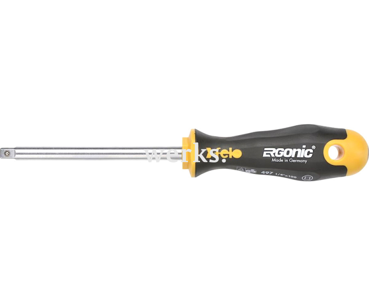 Отвертка-держатель насадок 1/4 Felo Ergonic 49711040