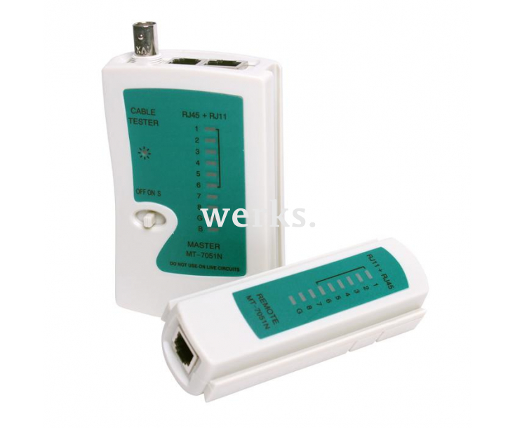 Тестер кабельный ProsKit MT-7051N многомодульный