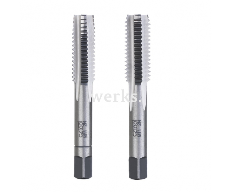 Набор метчиков 2шт 115CrV3 CSN223010 2n метрическая резьба М11х1,5 Bucovice Tools 110110