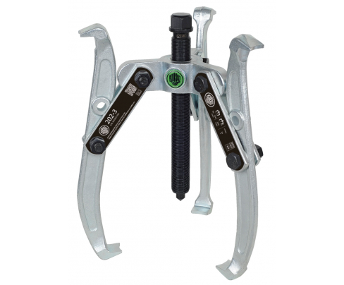 Универсальный трёхзахватный съёмник с разворотными захватами KUKKO 202-3