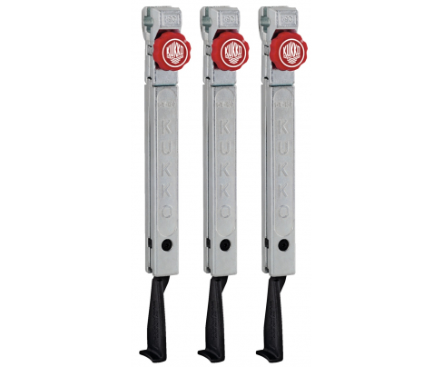 3 узких захвата с быстрой регулировкой (комплект) KUKKO 1-253-S