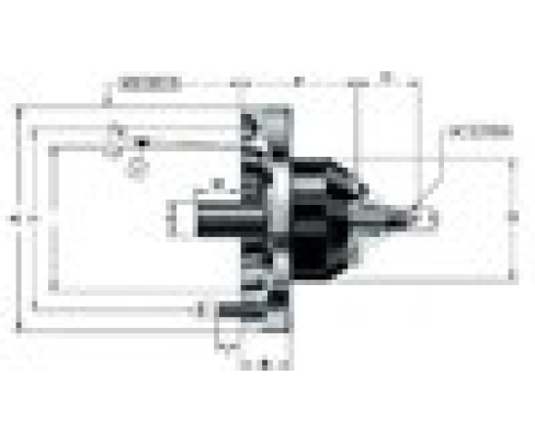 Центр токарный постоянного действия COA K8 OSP Röhm 313907