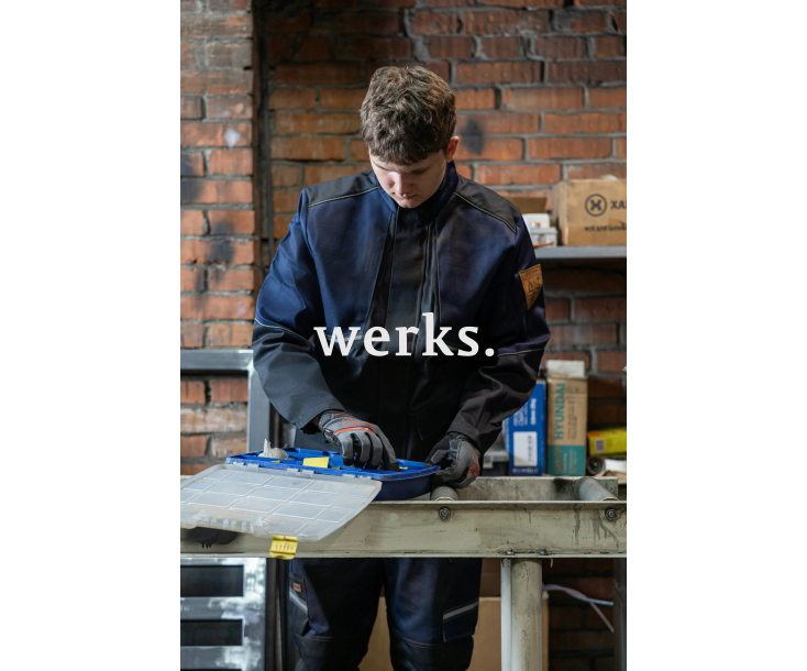 Куртка сварщика Brodeks FS28-01 т.синий/черный (M)