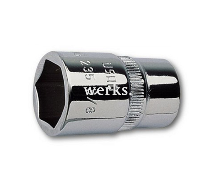 Торцевая головка шестигранная USAG 235 3/8 E 235130 6 мм 3/8"