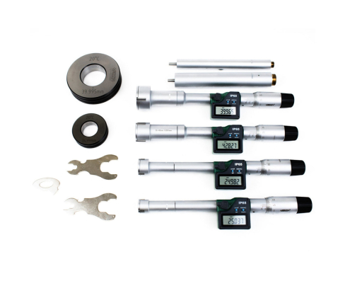 Набор нутромеров электронных микрометрических трехточечных 4 шт Insize 3127-504