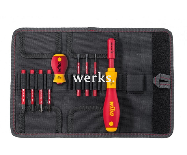 Набор изолированных инструментов Wiha SlimVario VDE 2831 T9 02 41233, 9 предметов