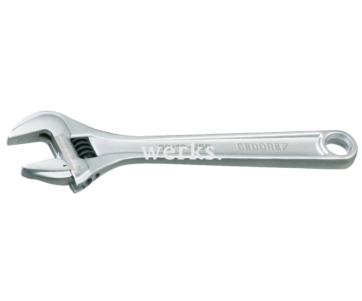 Ключ гаечный разводной односторонний, рожковый 6