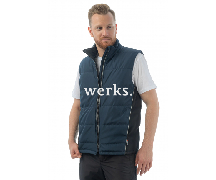 Жилет утепленный Brodeks KW101 синий/черный (M)