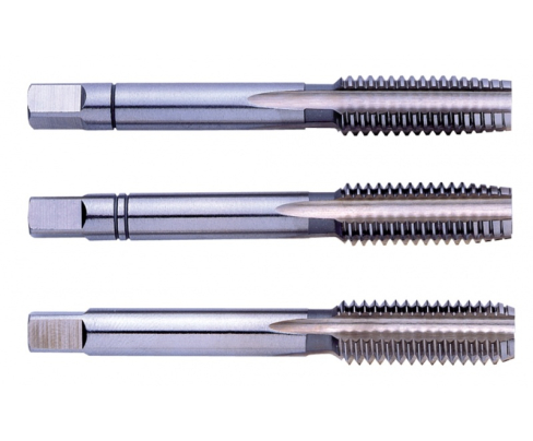 Набор ручных метчиков Eventus M10 DIN 352 Exact GQ-10024 квадратный хвостовик 5,5 мм 3 предмета