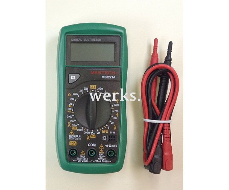 Мультиметр цифровой Mastech MS8221A
