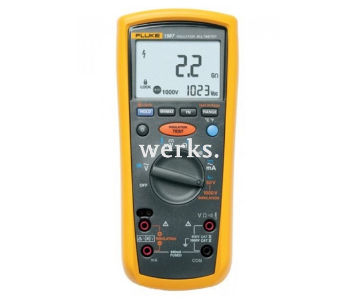 Мегаомметр-мультиметр цифровой Fluke 1587 2157271