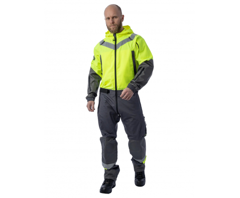 Комбинезон Brodeks KS503 желтый/серый (XXXL)