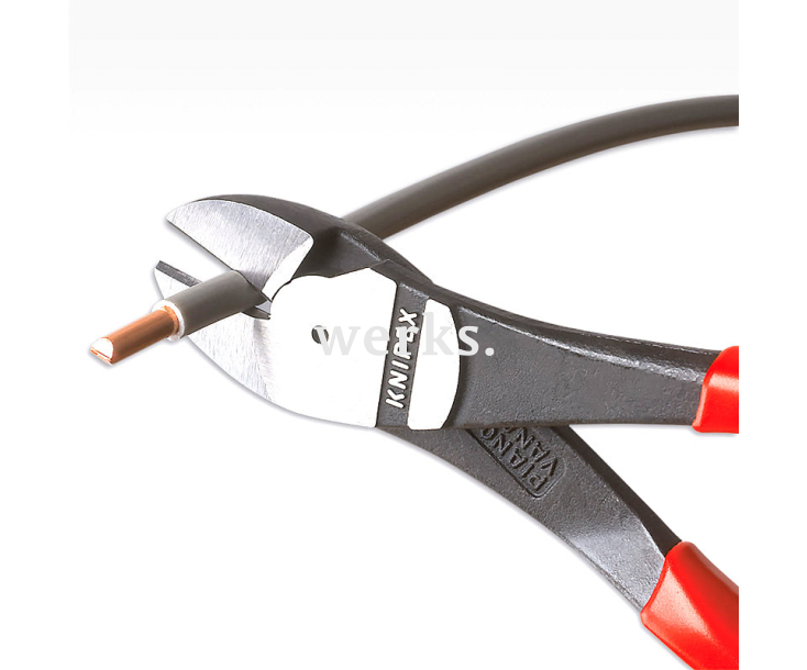 Кусачки боковые особой мощности Knipex KN-7402180SB в блистере