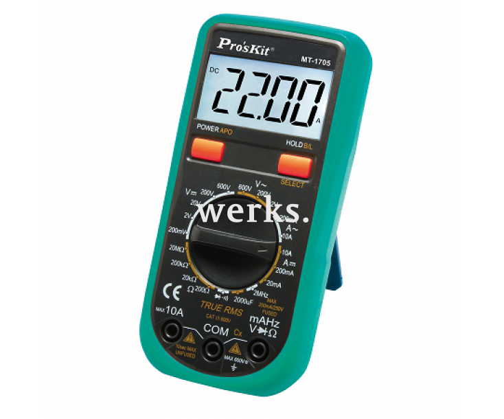 Мультиметр цифровой компактный ProsKit MT-1705