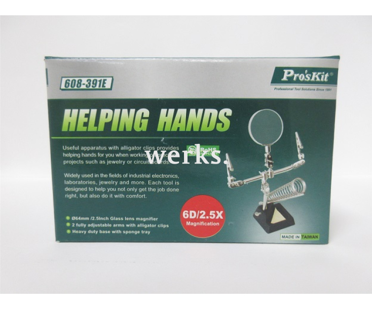 Штатив для плат с линзой ProsKit 608-391E