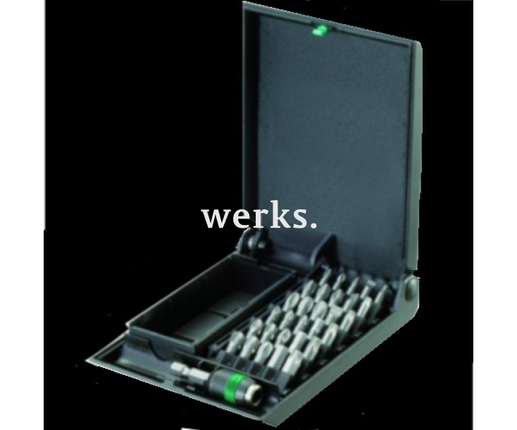 Набор насадок SL PH, PZ, TX, HEX Wera 8600/889-30 TZ Bit-Safe Wera WE-057120