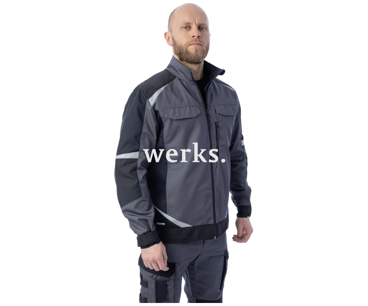 Куртка Brodeks KS202 серый/черный (S)