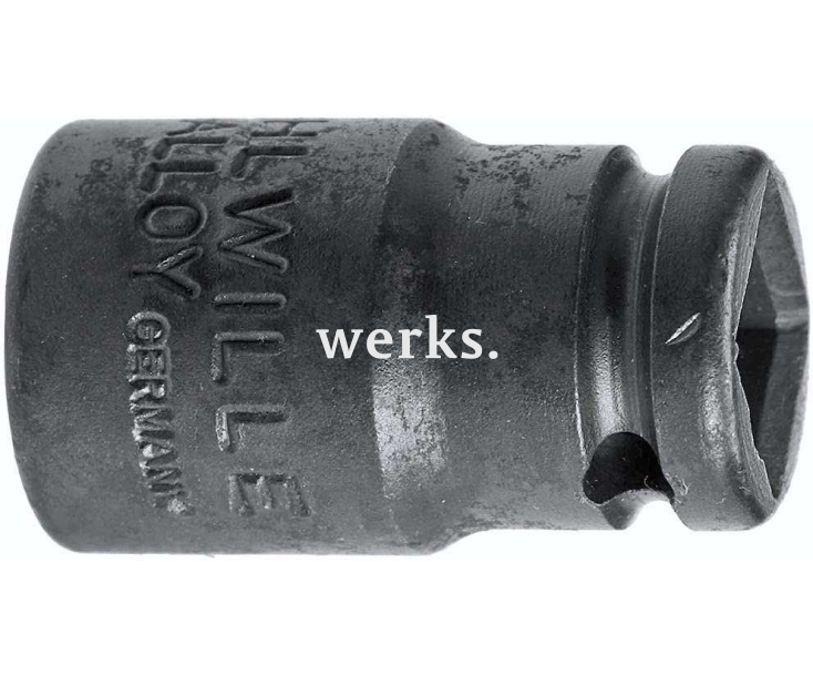 Головка ударная торцовая HEX 40IMP 1/4" М10 Stahlwille 21010010