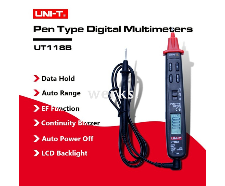 Мультиметр-пробник цифровой UNI-T UT118B