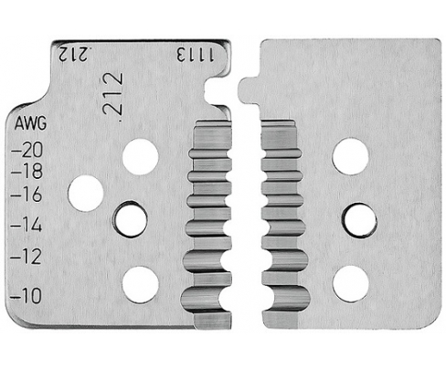 1 пара запасных ножей для KN-121213 Knipex KN-121913