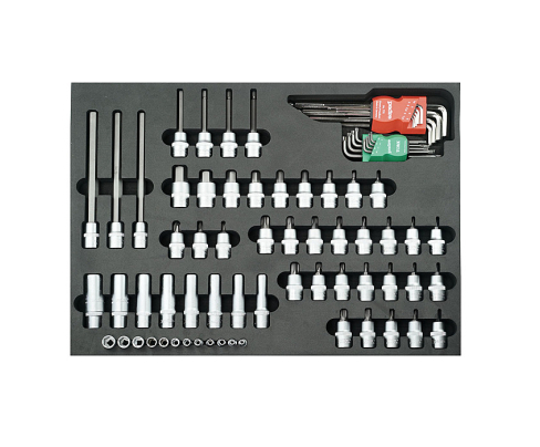 Набор головок с Г-образными ключами Padre 231300000