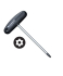Отвертка Т-образная 10769B TORX TR T10х100 Stahlwille 43300010