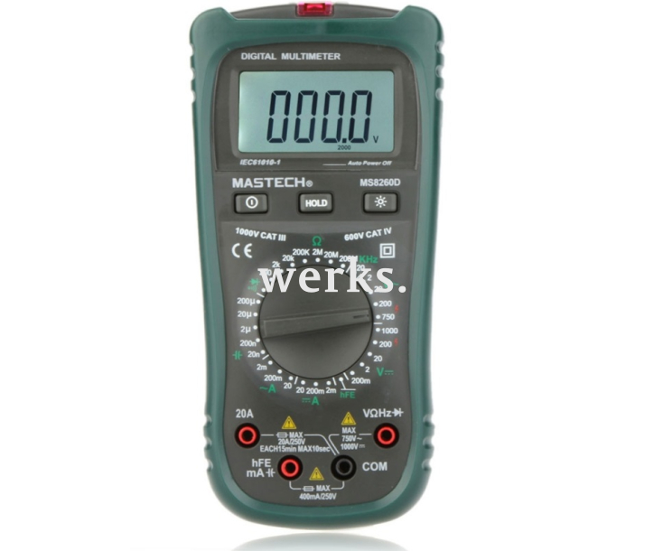 Мультиметр цифровой Mastech MS8260D