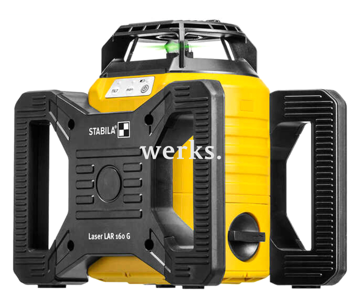 Нивелир лазерный ротационный LAR 160 G с ресивером Stabila 19240