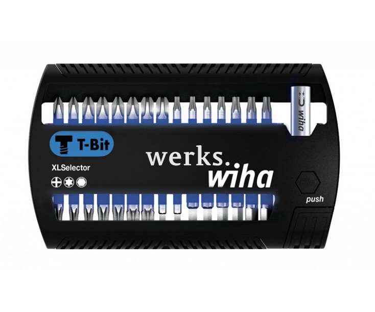 Набор с битами T-Bit PH HEX TX Wiha XLSelector T SB 7948-T999 41830, 31 предмет