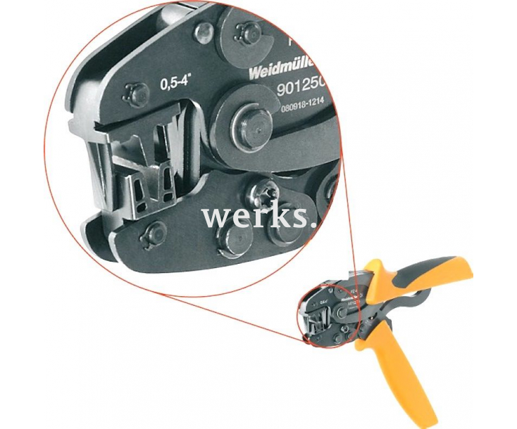 Клещи зажимные для опрессовки PZ 4 Weidmüller 9012500000