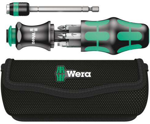Kraftform Kompakt 20 Набор насадок (SL, PH, PZ) с сумкой, Wera WE-051021