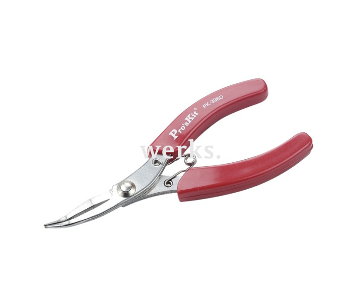 Длинногубцы прецизионные из нерж. стали Proskit 1PK-396D