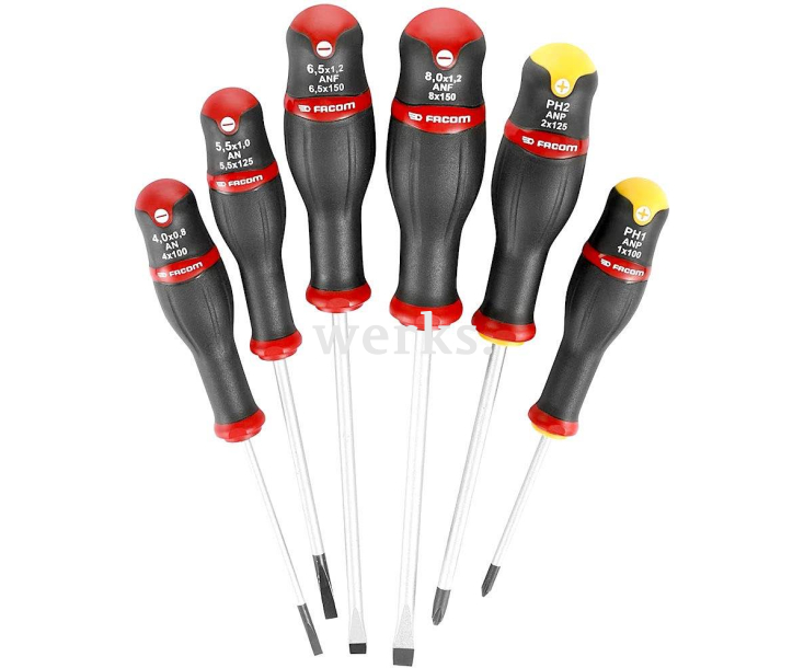Набор отверток Protwist SL PH Facom ANP.J6 6 предметов