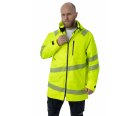Летняя сигнальная куртка-парка Brodeks KS 223 желтый (XS)