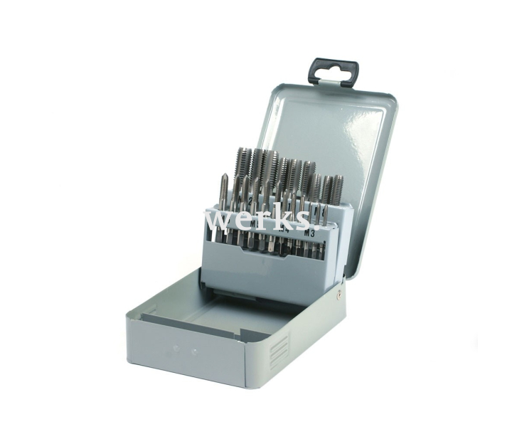 21-пр. Набор ручных метчиков М3-М12 HSSG Werks W.16602000