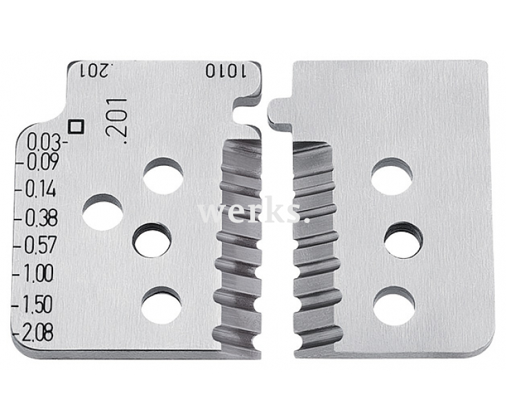 1 пара запасных ножей Knipex KN-121902