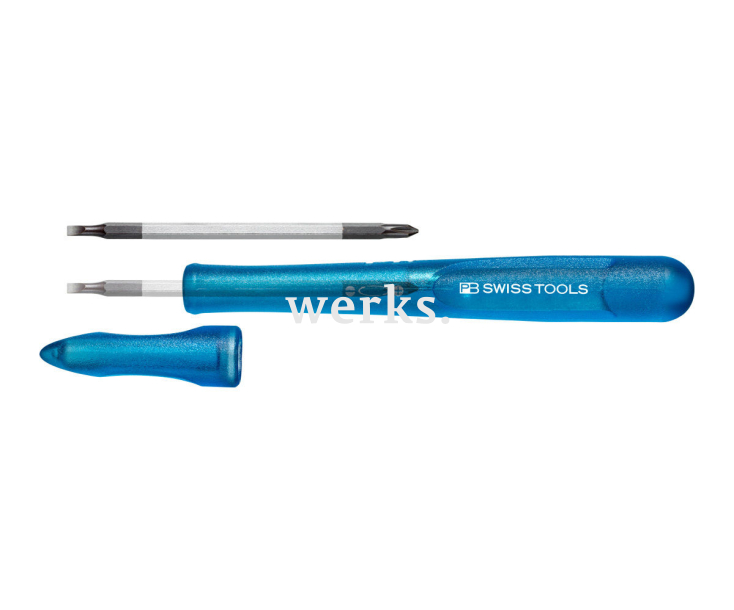Отвертка прецизионная прецизионная PB Swiss Tools со сменным жалом SL PH PB 168.00-30 BL синяя