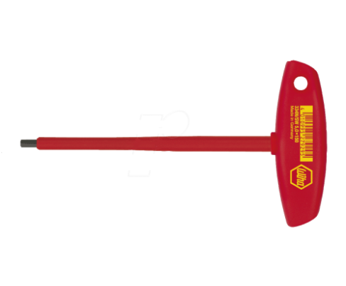 Отвертка изолированная  для винтов с внутренним HEX с Т-образной рукояткой Wiha Classic 334N 27928 4 x 150 VDE