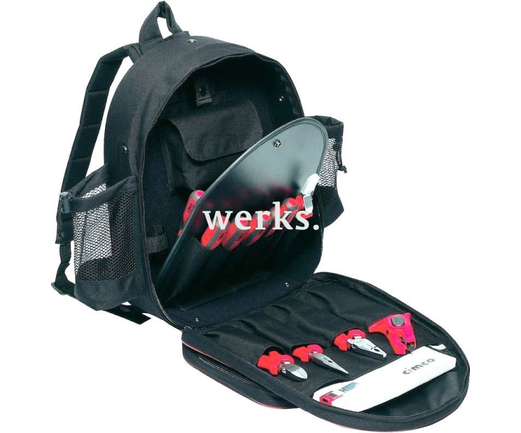 Набор инструментов Cimco 170420 14 предметов в рюкзаке