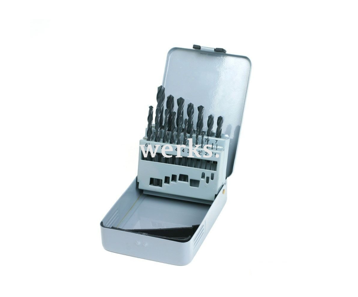 Набор свёрл DIN 338 HSS-R 1,0-10,0 мм 19 шт GSR 08340100