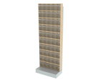 Стойка бежевая напольная Стелла-техник 404-00-00-10-B (610х325х1650)